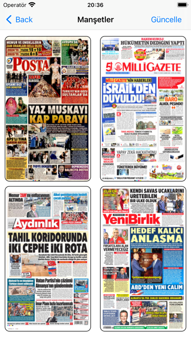 Gazete Mobil Screenshot