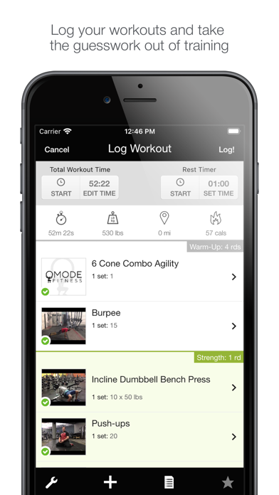 OMODE Fitness Screenshot