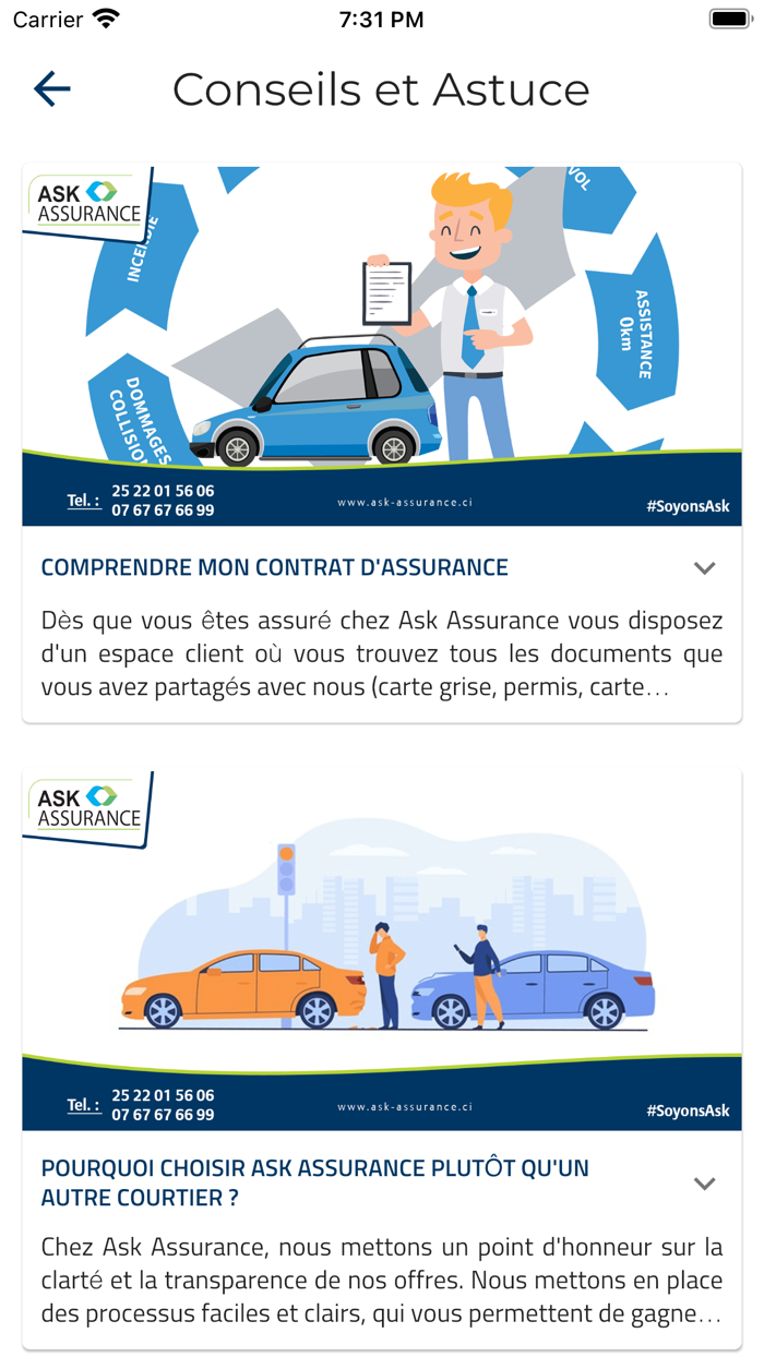 Ask Assurance Mobile