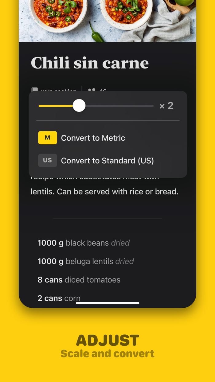 Mela - Recipe Manager
