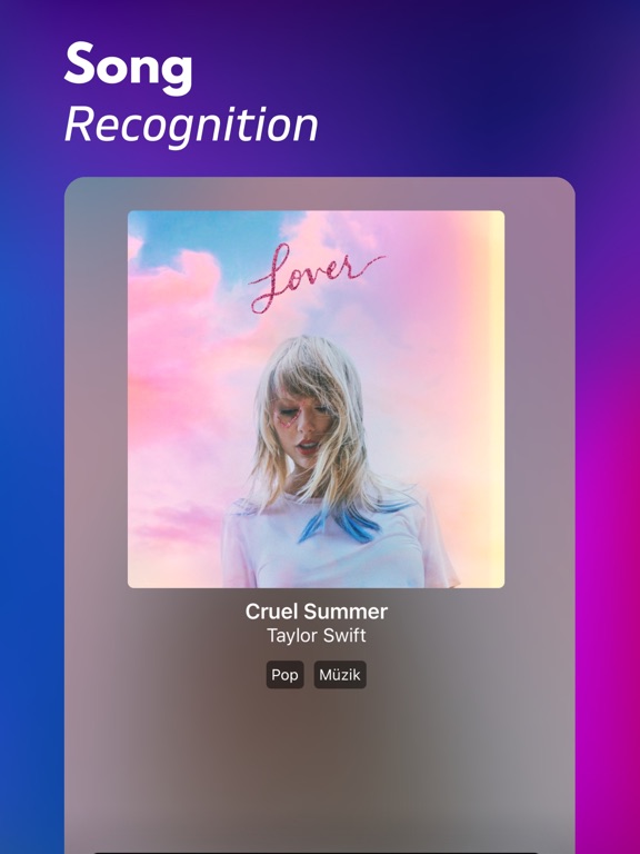Music Identifier iPad screenshot 3 - Music app