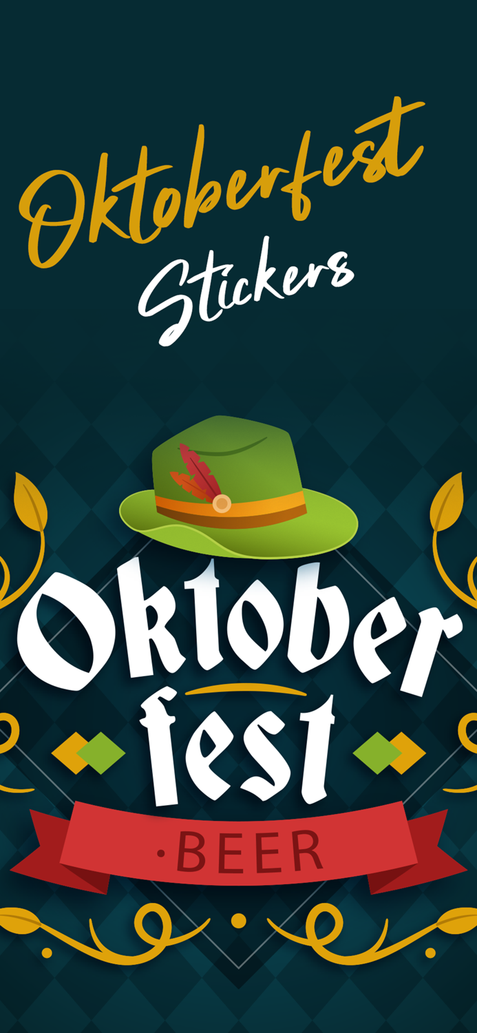 Oktoberfest Festival Stickers