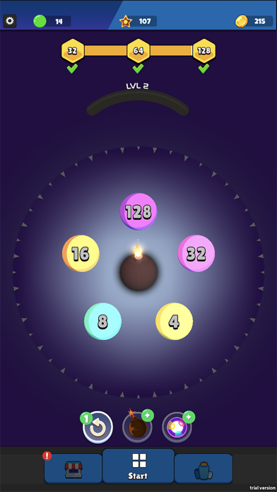 Round Merge 3D: 2048 Quest Screenshot