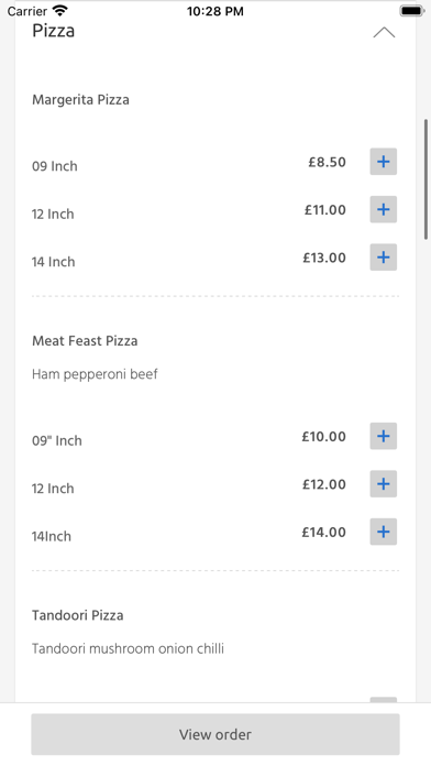 Kings Kebab Pizza & Chicken, Screenshot