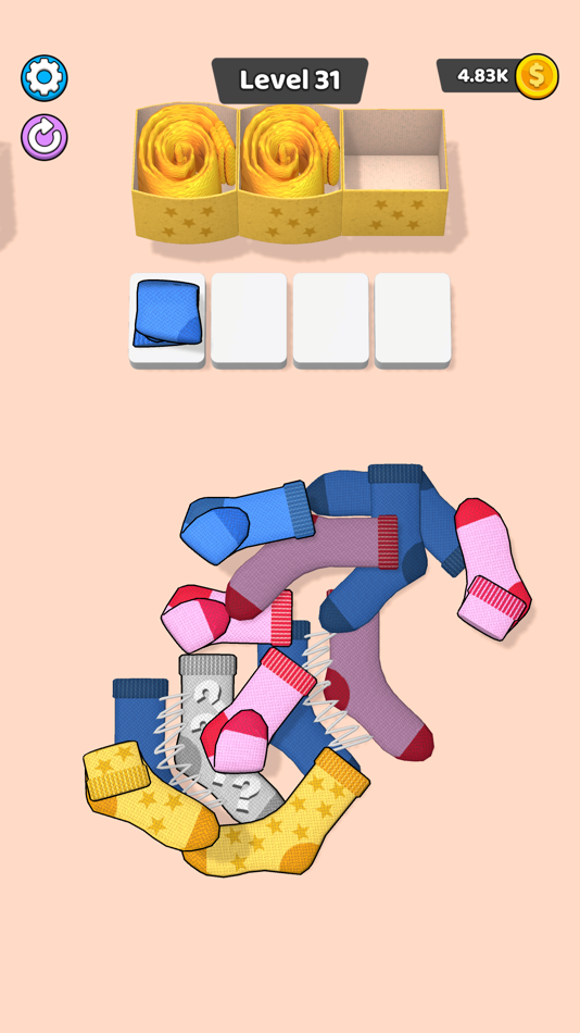 #3. Pairing Socks (iOS) 由: Umut Aktepe