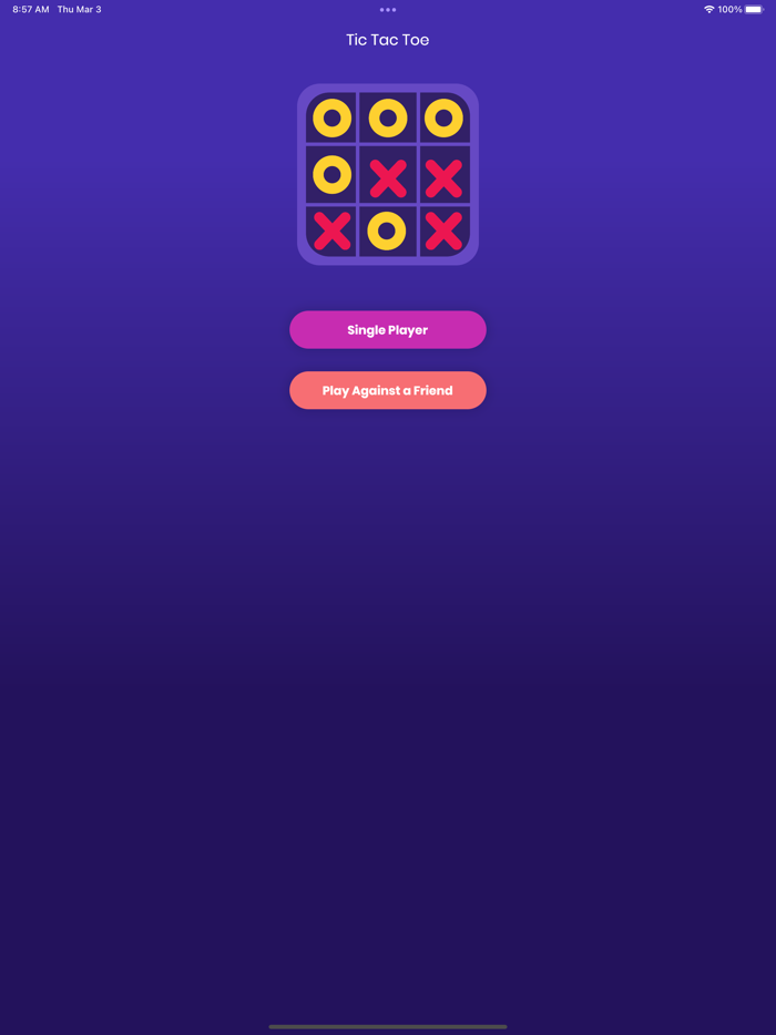 Classic Tic Tac Toe Strategy