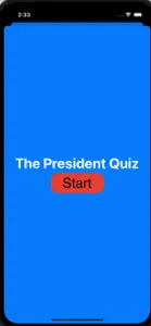 The President Quiz screenshot #1 for iPhone