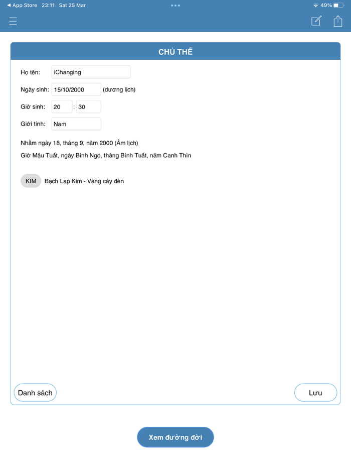 Xem Đường Đời