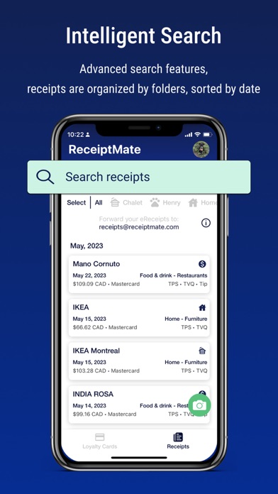 ReceiptMate - AI Receipt Scan Screenshot