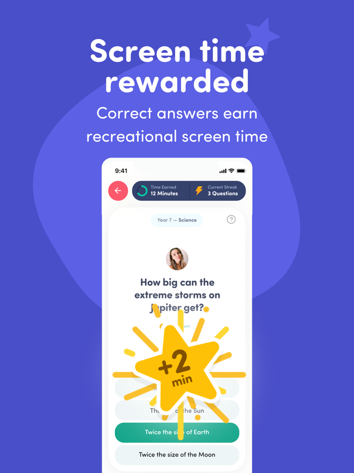 1Question Screen Time Control