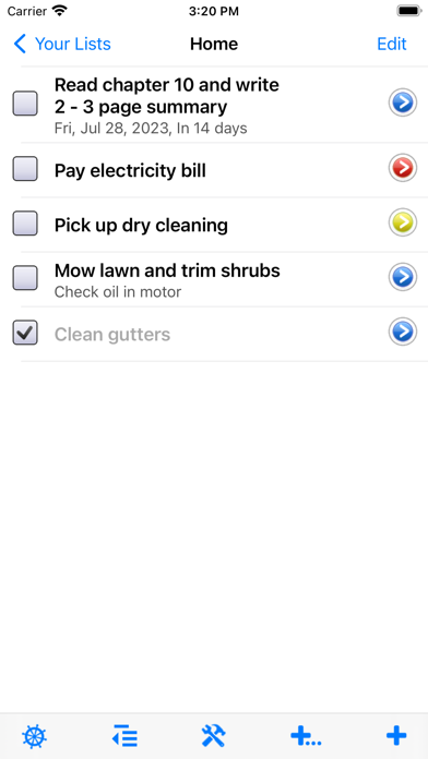 List! Screenshot