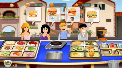Cooking Fish Restaurant Game Screenshot