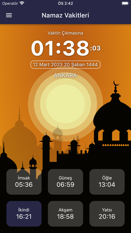 Namaz Vakitleri (Ezan Vakti) - 1.0.7 - (iOS)