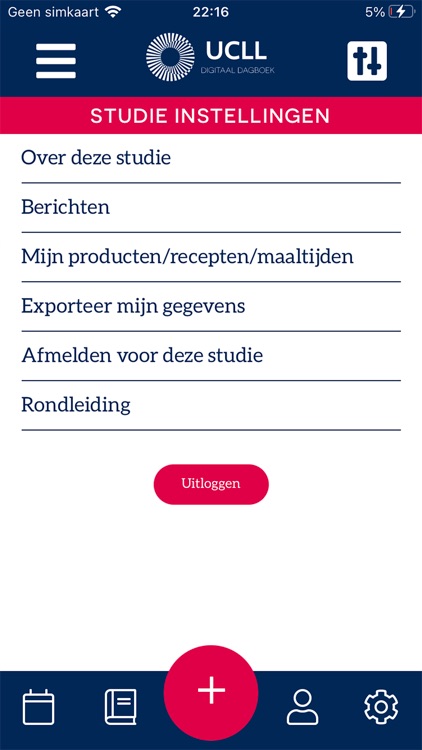 UCLL Digitaal Dagboek