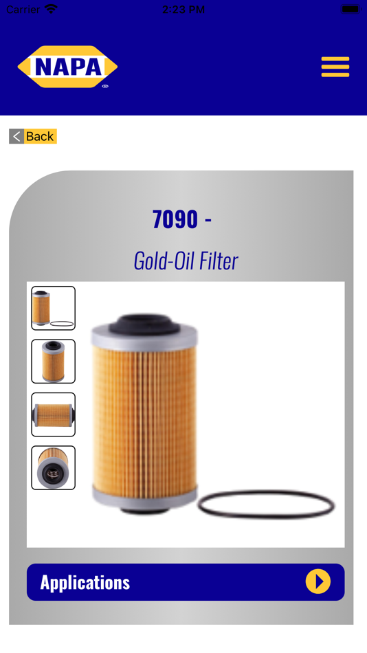 #8. NAPA Filters (iOS) 由: Premium guard Inc