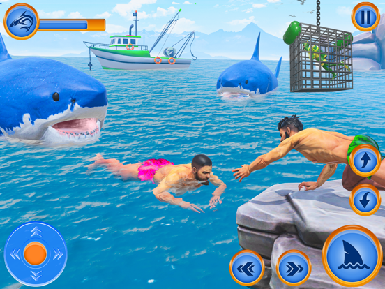 Shark Simulator Jaws New Gamesのおすすめ画像3