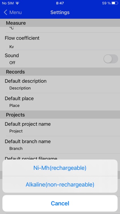 CanesMeter T650 screenshot-4