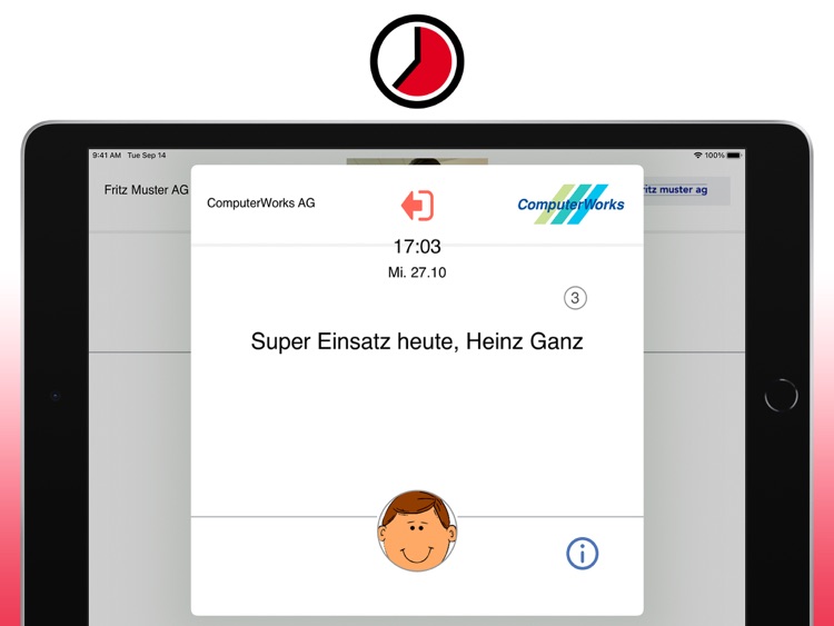 Zeiterfassung-Terminal