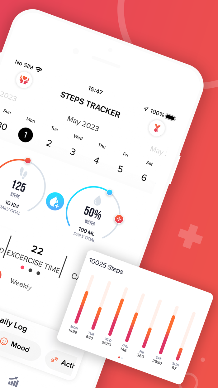 Steps - Step Counter and Walking