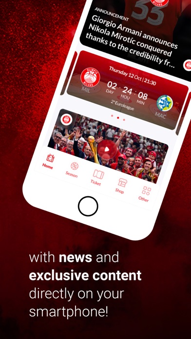 Olimpia Milano Screenshot