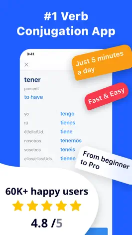 Game screenshot Spanish Conjugation: Verb Dojo mod apk