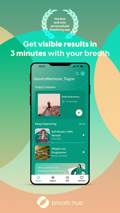 Breath Hub: Guided Breathwork Screenshot