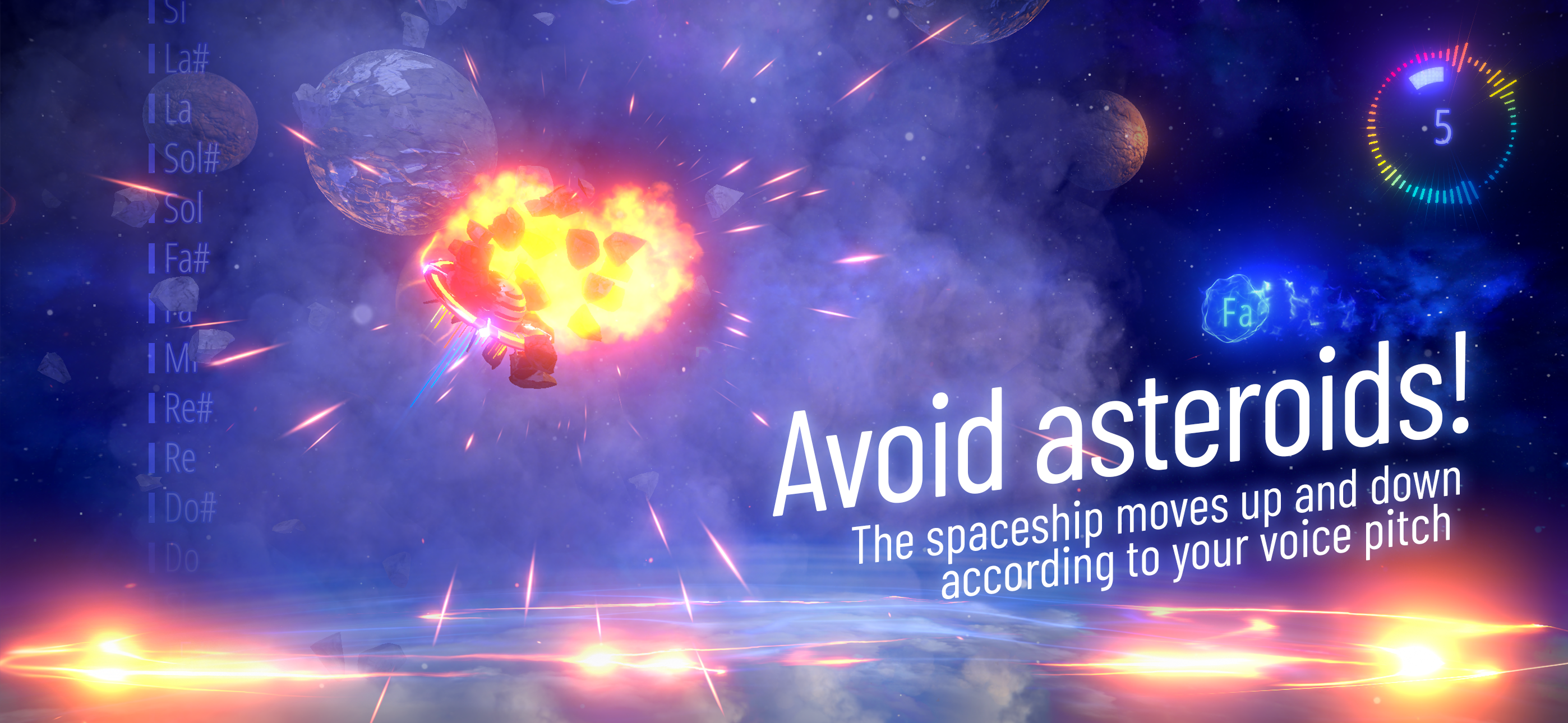 Sing & Fly - Music space game screenshot 4