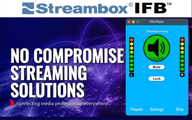 Streambox IFB client on the App Store