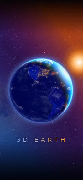Game screenshot 3D Earth & moon, sun and stars mod apk