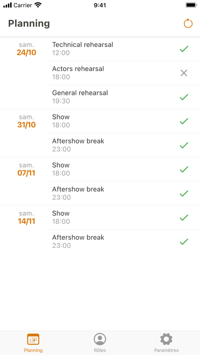 Screenshot #1 pour RT Planning