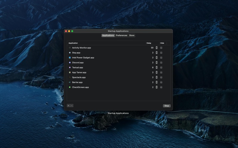 Startup Applications app screenshot 2