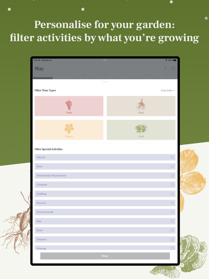 Biodynamic Gardening Calendar