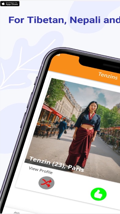 Tenzin App Screenshot