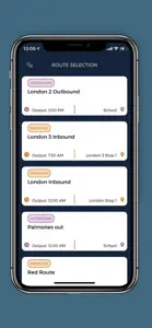 Longacre Bus Driver App screenshot #2 for iPhone