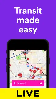 momego: bus & train tracker iphone screenshot 1