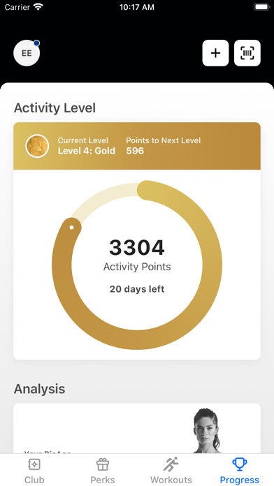 Fitness Factory Health Clubs. Screenshot