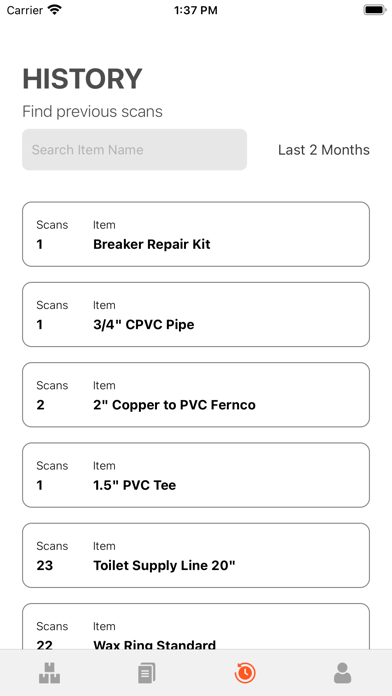 Piper Inventory Screenshot