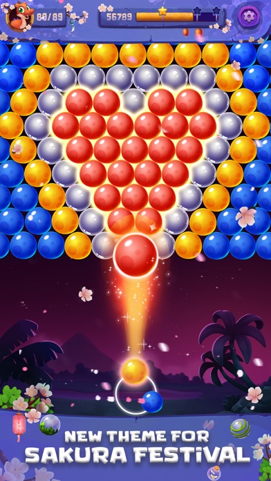 Dinosaurs Bubble Shooter Screenshot