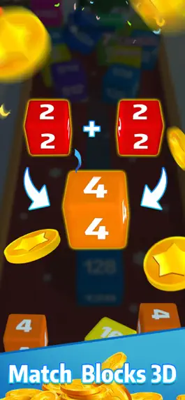 Game screenshot Cube Merge 3D-Match Numbers apk
