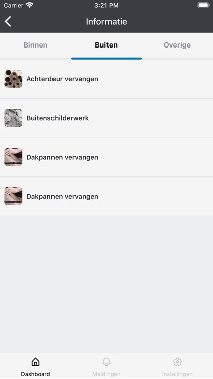 Ter Steege renovatie app