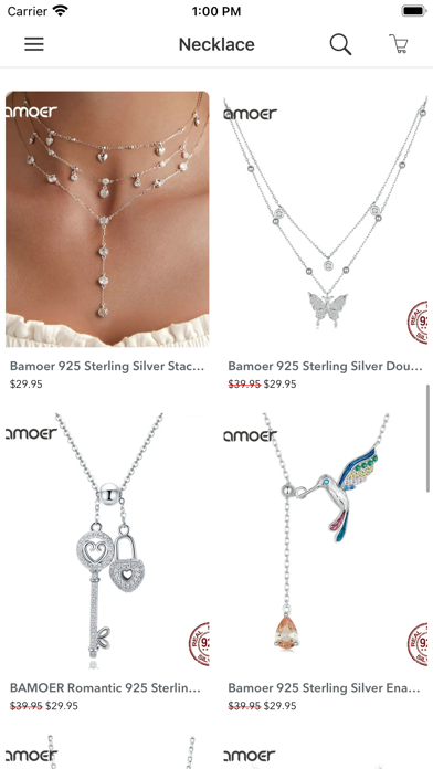 Cheap Jewelry Fashion Shop Screenshot