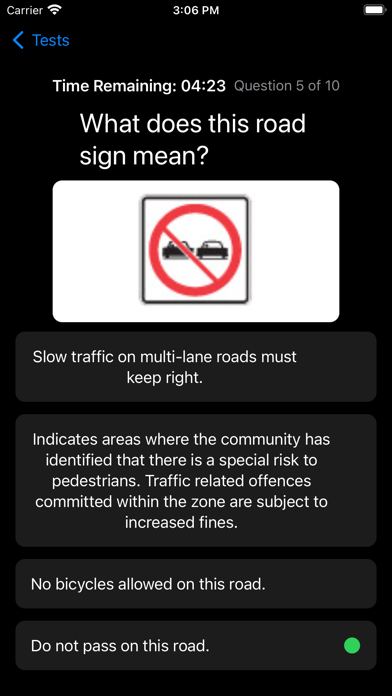 G-License Quest Ontario Screenshot