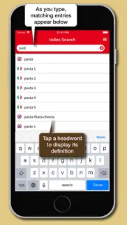 dizionario di gastronomia iphone screenshot 3