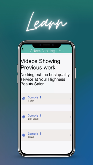 Your Highness Beauty Salon Screenshot