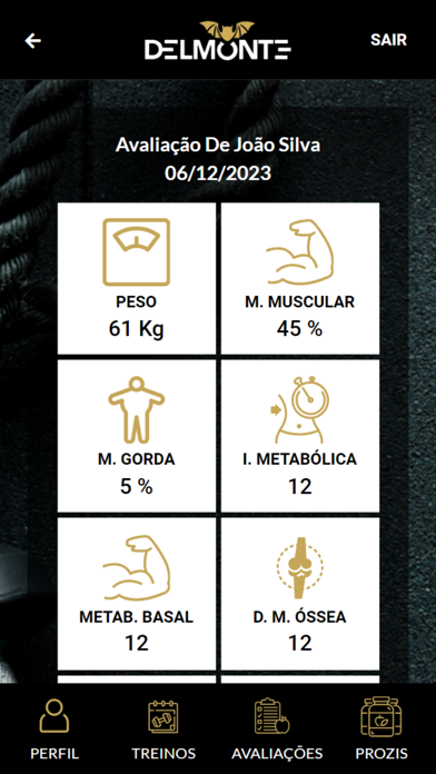 Delmonte Fitness Screenshot