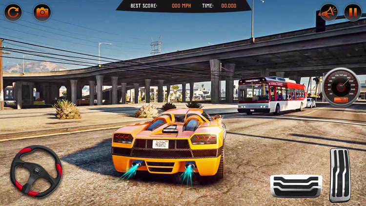 Car Driving Simulator: SUV screenshot-3