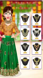 indian bridal dressup makeover iphone screenshot 4