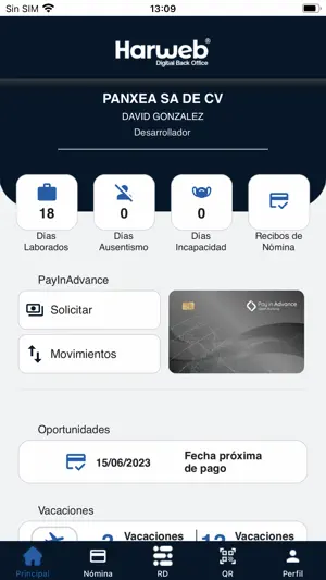 Harweb DBO V2 screenshot 2