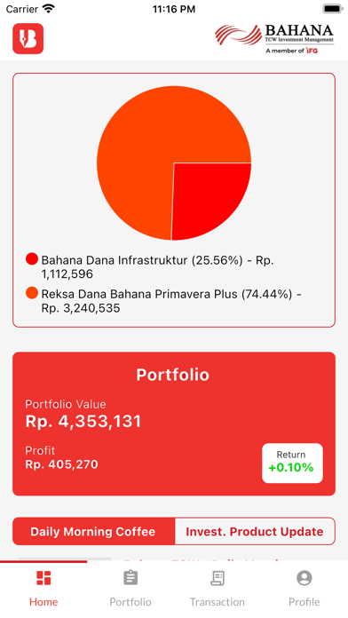 Bahana Signature by Bahana TCW Screenshot
