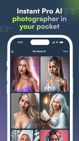 Game screenshot MyMood AI: AI Photo Generator apk